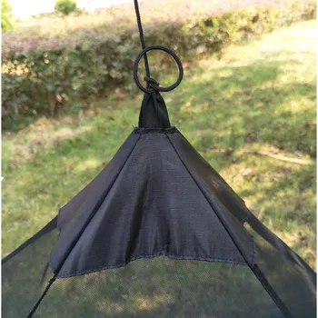 Offentlig Ultralet Mesh Camping Myg Insekt Net Dækker Rejser Sove Telt Oxford Stof og Mesh 220*120*100cm