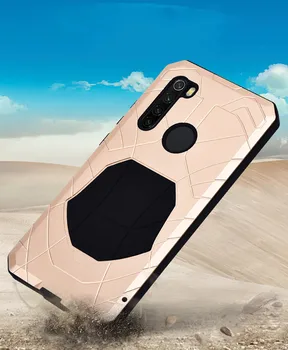 IMATCH Aluminium Metal, Silikone Stødsikkert Dækning For Xiaomi Mi Note 10 Lite Tilfælde, Hårde Tunge Protector Case For Mi Pro 10