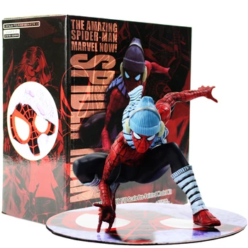 9cm Marvel Avengers Spiderman The Amazing Spider Mand ARTFX + STATUE 1/10 Skala Pre-Malede Model Kit PVC-Action Figur Toy
