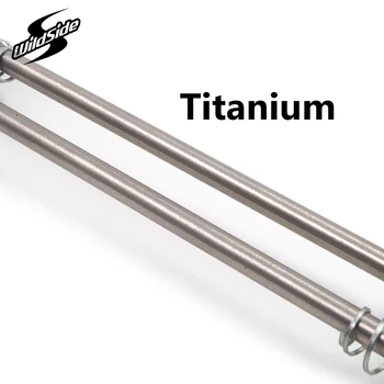 WILDSIDE 1 par titanium legering CNC cykel quick release spyd ultralet dele til cykler vej mtb mountainbike QR nye tilbehør