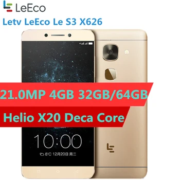 Original Letv LeEco Le S3 X626 4G LTE Smart Telefon Helio X20 Deca Core 5.5