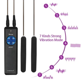 OLO Dobbelt Vibrerende Bullet Vibrator Stærk Vibration Hoppe Æg til Par Klitoris Stimulator 7 Speed Sex Legetøj til Kvinder