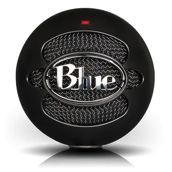 Blue Snowball is USB Kondensator Mikrofon med Nyrekarakteristik for edb-registrering og boardcasting - Sort