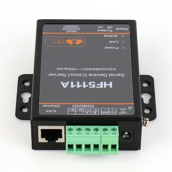5pcs/CE FCC Analyserne HF5111A RJ45 RS232/485/422 Til Ethernet-Linux Seriel Port Server Konverter Enhed Industri-Stik Enhed