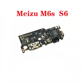 For Meizu M6s S6 USB-Port Oplader Dock Stik Opladning Board FLex Kabel med Mic Mikrofon yrelsen