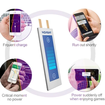 HSABAT 3700mAh Høj Kapacitet Batteri til Oukitel C15 Pro Smart Phone