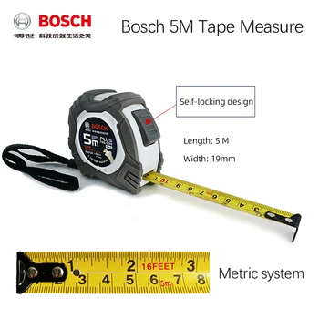 Bosch 5m målebånd 5 m metrisk udgave, hånd værktøj, Bosch værktøj