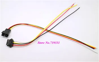 20pcs 10pair 4PIN RGB Stik-Wire Kabel Til 5050 SMD LED Strip Mand & Kvinde