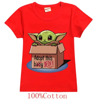 Opgav designet Baby-Yoda piger shirts drenge toppe kids tøj piger i 8 til 12 små piger, tøj pink tøj Aktiv