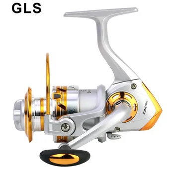 2021 GLS mærke sølv hvid EL serie wire cup metal rocker arm udskiftelige til venstre og højre for at dreje hjulet fiskehjul