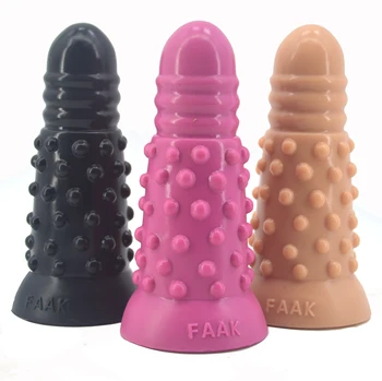 FAAK Stor anal sex legetøj silikone pumpy butt plug golden dildoer voksen produkter erotisk mandlige masturbator anus massage 2020 ny