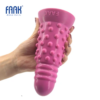 FAAK Stor anal sex legetøj silikone pumpy butt plug golden dildoer voksen produkter erotisk mandlige masturbator anus massage 2020 ny