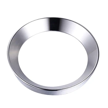 54mm Dosering Ring i Rustfrit Stål Og Dosering Ring, Espresso Dosering Tragt Og Protafilter Ring til 54 mm Portafilter