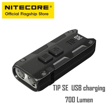 NITECORE TIP SE mini 700 lumen kan lyse højdepunkter bærbare EDC nødsituation lille lommelygte