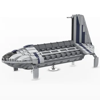 Star Space Serien Wars byggeklodser Separatistiske Sheathipede-Klasse Transport Transport Model Mursten DIY Børn Rumskib Legetøj Gaver