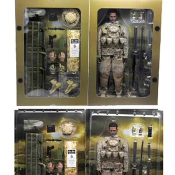 1/6 omfattende Militære Aktion Tal 30CM Dukken Super Fleksible Flytbare 12 Tommer Dukke Ørkenen Sniper Soldat PVC-Model Legetøj ABS