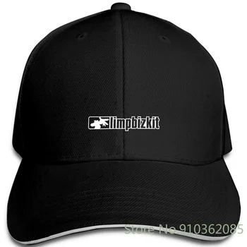 Nye LIMP BIZKIT Logo Alternativ Rock Band Hvid Til Rabat for justerbar caps Baseball Cap Mænd Kvinder