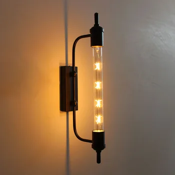 Indretning, Belysning Rør Væglampe Loft Retro Steampunk Lys I Stue, Soveværelse, Entre Væglamper Loft Industrielle Værelser