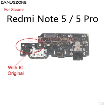 Originale USB-Oplader Dock-Stik Stik til Opladning Board Flex-Kabel For Xiaomi Redmi NOTE 8 Pro 7 5A 4X X20 4 3 2 Hurtig Opladning