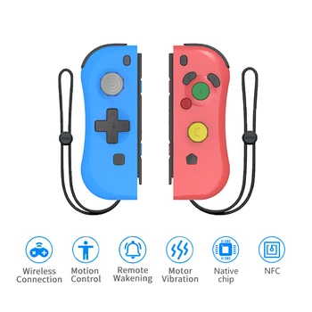 Aolion Joycon Højre Og Venstre Controller Med NFC-Funktionen Wireless JC Gamepads til Nintendo Skifte Tilbehør