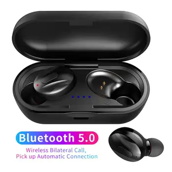 XG13 Mini TWS Trådløse Bluetooth-5.0 Stereo Sport Hovedtelefoner med Charge Box