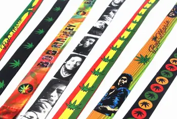 10 STK Bob Marley Lanyard id badge indehaveren nøglering-stropper til mobiltelefon Engros-Gratis Fragt