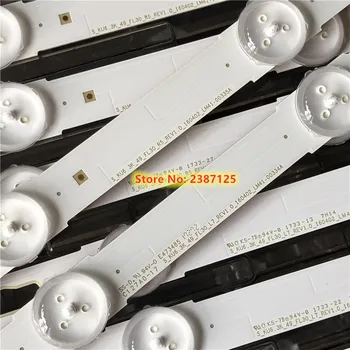 Nye 12 STK LED-Baggrundsbelysning Strip For Samsung UE49MU6200K UE49KU6100K BN96-40632A 40633A V6DU-490DCA-R0 490DCB-R0 MU6100-49INCH-R-L