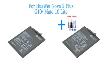 2x 3340mAh HB356687ECW Batteri Til Huawei Nova 2 Plus Nova2 Plus Nova 2I Nova 3i Mate 10 Lite G10-7X BAC-AL00 Ære 9I + Værktøjer