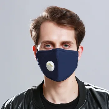 Korean Stof munden ansigtsmaske PM2.5 Anti Tåge/Anti støv munden maske Respirator mascaraer Med Carbon Filter Åndedrætsværn med Sort Maske 15552