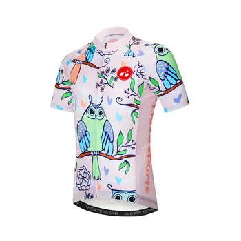 Weimostar Sommer Børn Pro Cycling Jersey Shirts MTB Udendørs Børne Cykel Jersey Ropa ciclismo Åndbar Cykel Tøj