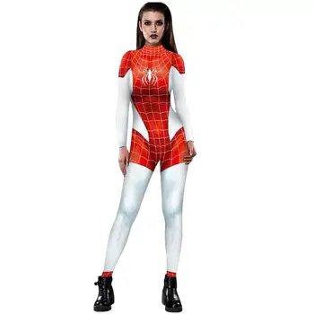 Kvinde Superhelt Venom PS4 Spider Langt Fra Hjemmet Buksedragt Cosplay Kostume Bodysuit Zentai Suit Halloween