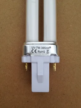 12pcs/masse Elektroniske 7W UV-Nail-lampe til Negle Gel Hærdning søm Pære søm tørretumbler rør ping