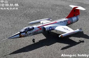 EPS fly/ RC fly/RC MODEL HOBBY TOY 70mm EUF SPORT JET fly F-104 F104 (kit +S set eller PNP SÆT) Optrækkeligt
