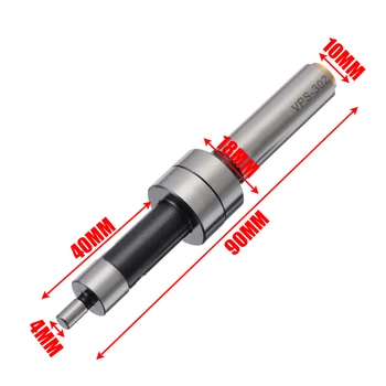 High Speed Stål Kant Finder CE-420 værktøjsmaskiner kanttaster Hastighed Skaft 10mm Spids 4mm For CNC Fræsning opmåle Værktøjer