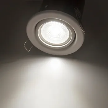 Dæmpbar 7W GU10 LED spot Downlight Styr Spot Pærer Cool White 5000K 650Lm Lysstyrke 185~265V Erstatte Halogen Lampe