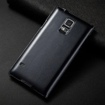 Smart View Flip Cover Læder Phone Case For Samsung Galaxy S5 Galaxys5 Galaxi S 5 SM G900 G900F G9006V G900FD SM-G900F SM-G900