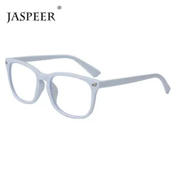 JASPEER Retro Rektangel Briller Rammer Mænd Gennemsigtig Linse Briller Kvinder Square Vintage Ramme Optiske Briller