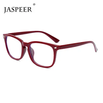 JASPEER Retro Rektangel Briller Rammer Mænd Gennemsigtig Linse Briller Kvinder Square Vintage Ramme Optiske Briller