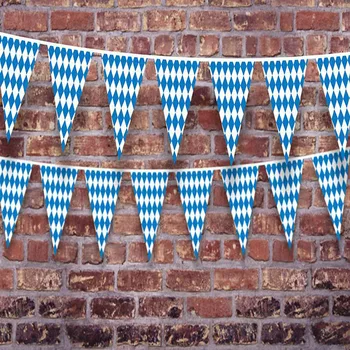 München Oktoberfest Begivenhed Party Dekorationer Øl Flag Døren Hængende I Loftet Pedant Hvirvler Eng Holdbart Materiale