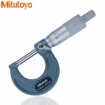 Mitutoyo 103-137/138/139/140 Udvendigt Mikrometer 0-25-50-75-100mm/0.01 Måle Bremsekalibre 103-129/130 0-25-50mm/0.001 mm Micrometro