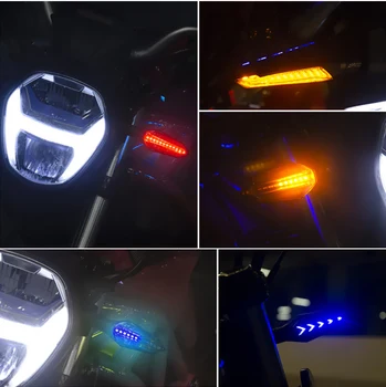 12 LED Motorcykel Tur Signal Lys FOR yamaha libero honda cbr1000f Ducati monster 821 KTM 1190 adventure moto tilbehør