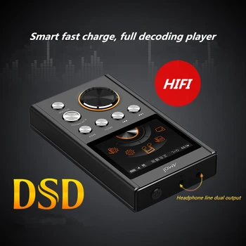 Yescool PG50 professionel oprindelige demo HIFI DSD256 lossless DAC WM8965 afkode CUE musik Mini Sports HIFI-MP3-afspiller