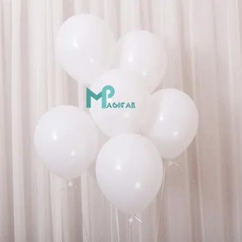95pcs Macaroon Gul Hvid Grå Balloner Guirlande-Arch Kit Gennemsigtig Globos For Baby Shower, Fødselsdag, Bryllup Part Dekorationer