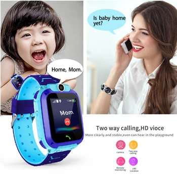 2020 Ny Smart ur LBS Kid SmartWatches Baby Se for Børn i SOS-Opkald Placering Finder Locator Tracker Anti Tabt Monitor+Max