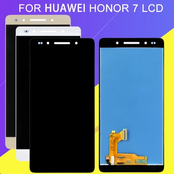 Catteny Til Huawei Honor 7 Lcd-Touch Screen Digitizer Assembly 5.2 tommer PLK-TL01H L01 UL00 AL10 Vises Gratis Fragt 1stk
