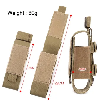 Taktisk Førstehjælp Taske Molle Militære Bandage Sakse Etui Medicinsk Transportøren Udendørs Nødsituation Pack Jagt Survival Kit Holder