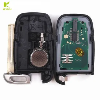 KEYECU Udskiftning Smart Prox-Key Fob 315MHz ID46 for Kia Rio 2011-Optima 2011-2013 FCC: SY5HMFNA04 P/N: 95440-2T100