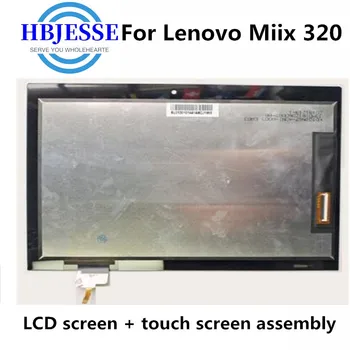 Test godt 10.1 tommer For Lenovo MIIX 320 MIIX 320-10ICR MIIX320 LCD-Display Skærm Touch Skærm Glas Digitizer Assembly