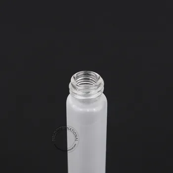 20pcs/Masse Glas 10ml Tom Æterisk Olie Roll på Flasker 10g Matteret Parfume Genopfyldelige Beholdere Kosmetiske Emballage Lille Pot