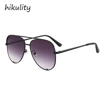 80931c Australien Elegant Vintage Solbriller Kvinder Luksus Mærke Damer Nuancer Klo Design Retro Pilot Pink solbriller Kvindelige